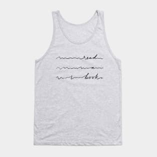 read a book scribble Tank Top